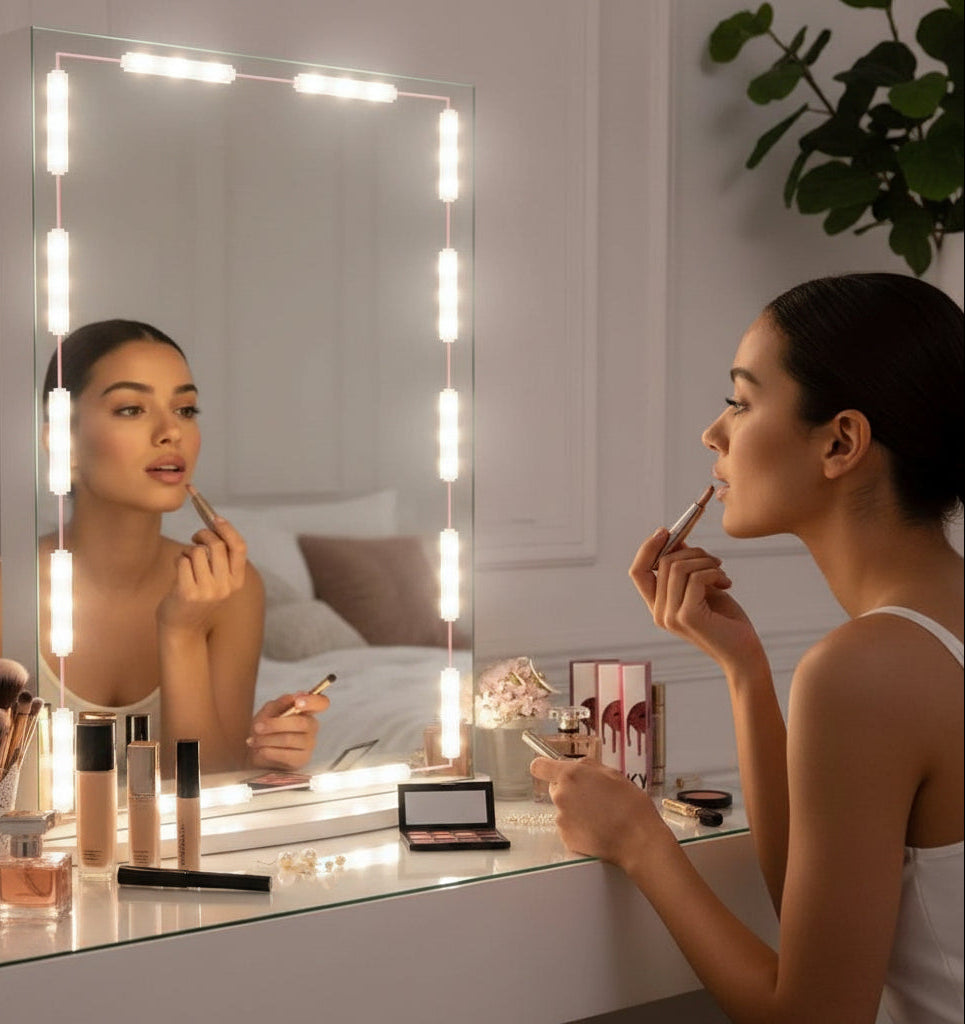 GlowNest Mirror Lights - Instant Vanity Glow